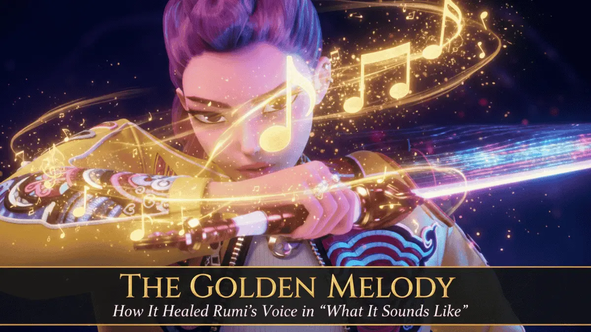 Call Rumi Rimg Tone How the Golden Melody Healed Rumi's Voice in 'What It Sounds Like ...